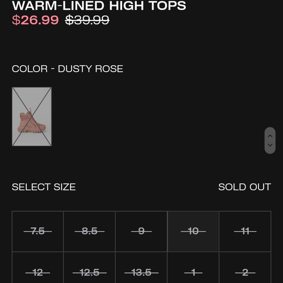 H&M Dusty Rose Warm Lined Boots - Picture 2 of 5